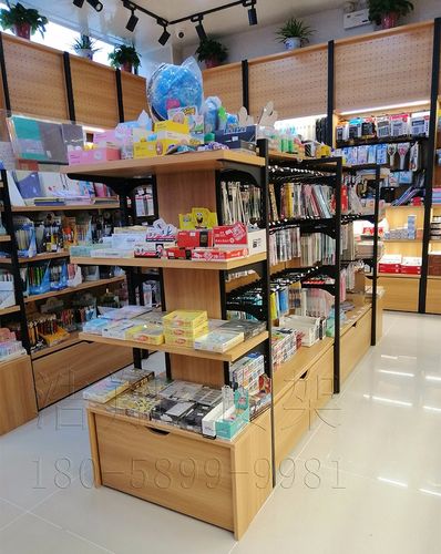 晨光文具店货架 展示架 中岛柜多功能文具用品单面双面玩具便利店文具